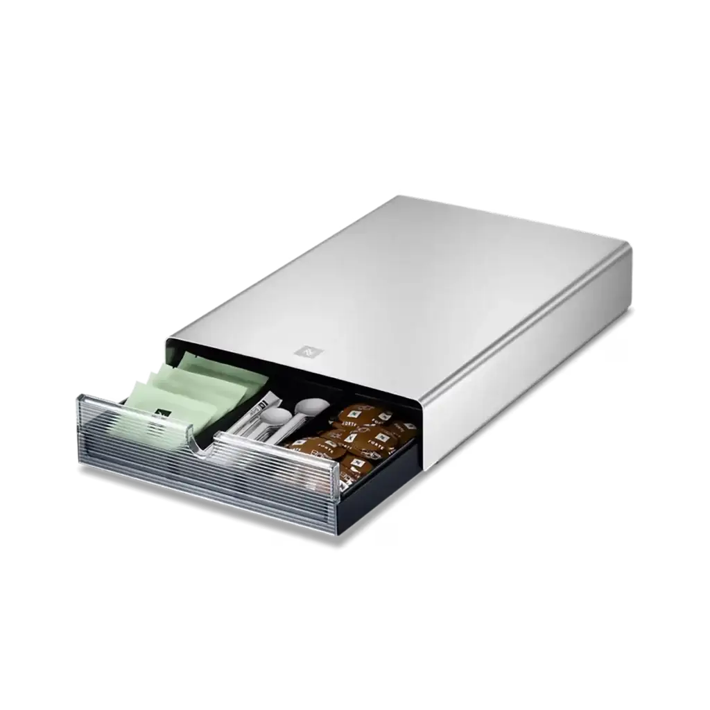 Display Drawer Pro – säilytyslaatikko kahvipisteelle
